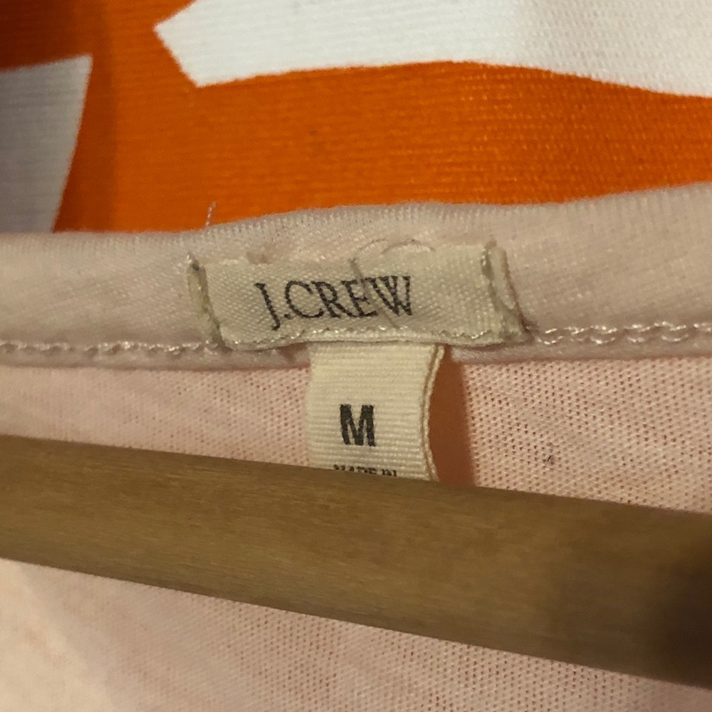 J Crew Sheet Ruffle-Front Tee - Picture 4 of 4